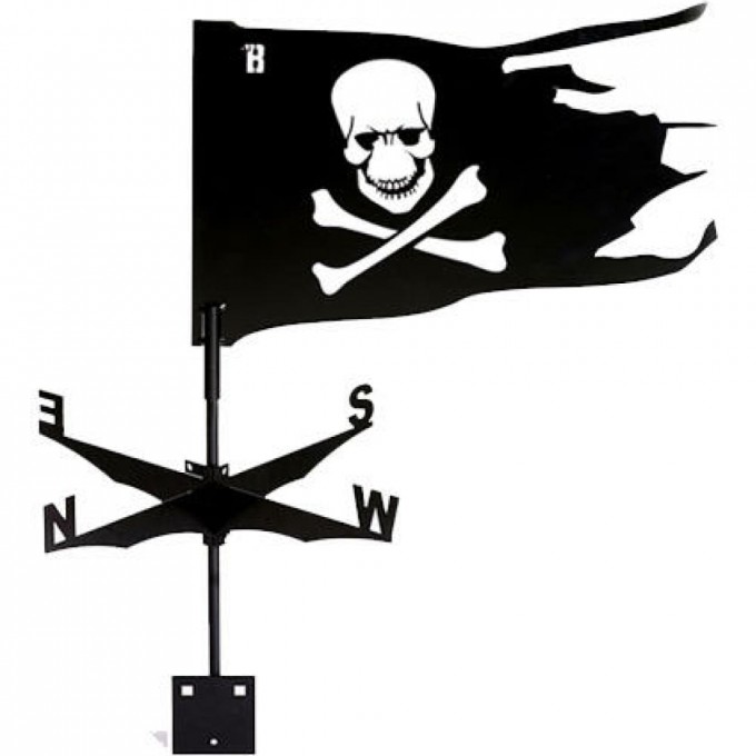 Флюгер BORGE Пиратский флаг 01.451.05.00.04.000.9005